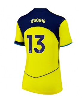 Billige Fotballdrakt Tottenham Hotspur Destiny Udogie #13 Replika Tredjedrakt Dame 2025-26 Kortermet Billige Fotballdrakt Tottenham Hotspur Destiny Udogie #13 Replika Tredjedrakt Dame 2025-26 Kortermet